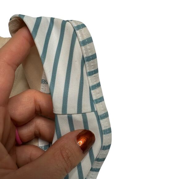 ALBION FIT Island Fever One Piece Swimsuit Floral Striped Women's Size XL FLAWED - Picture 4 of 12